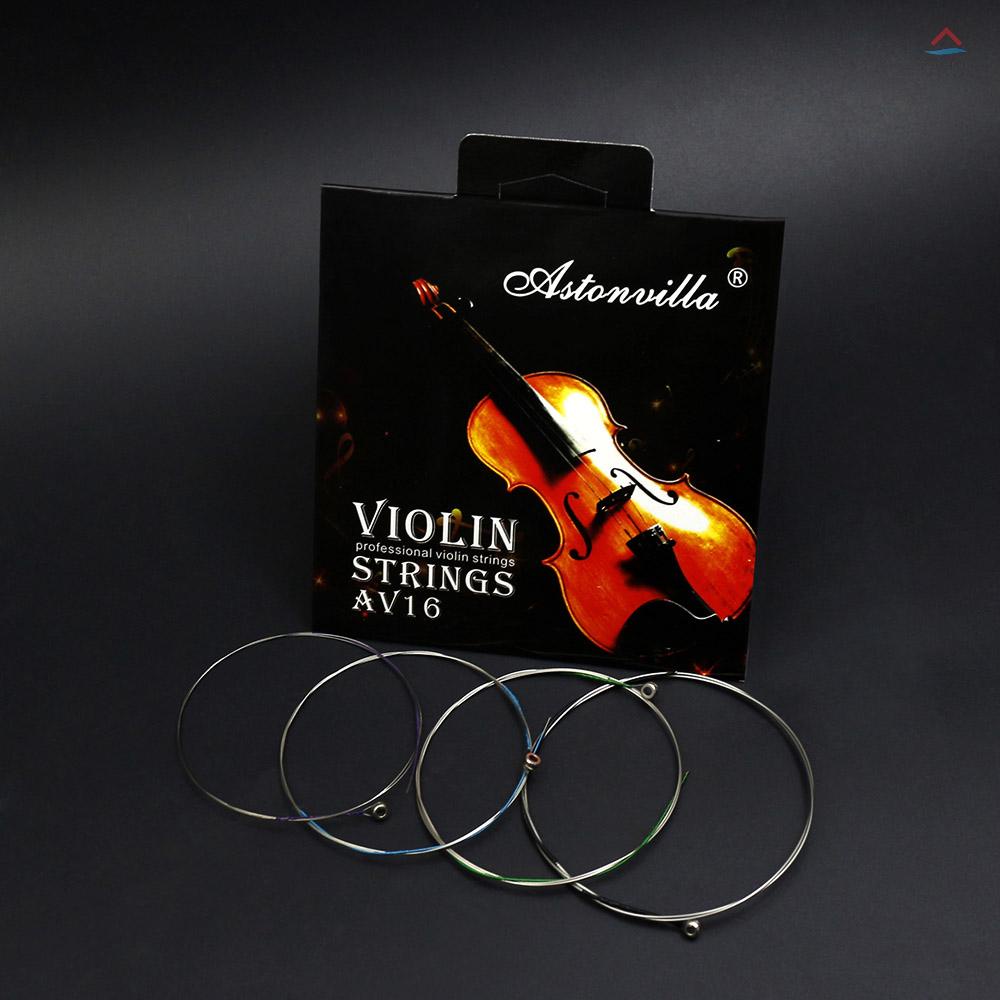Bộ Dây Đàn Violin Lõi Niken Mạ Niken Thông Dụng Cho Đàn Violin 4 / 4 3 / 4 1 / 2 1 / 4 1 / 8