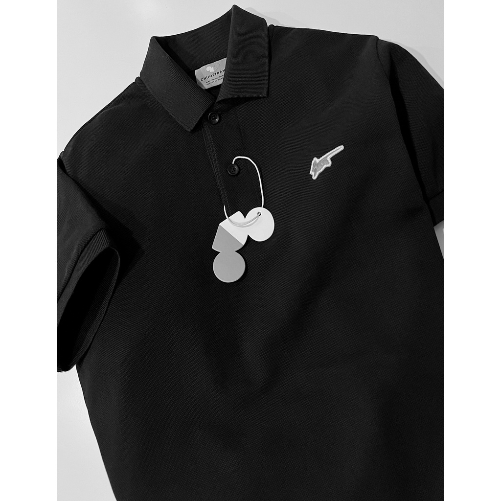 ÁO POLO đen Racing Mouse CHUOTTRANG