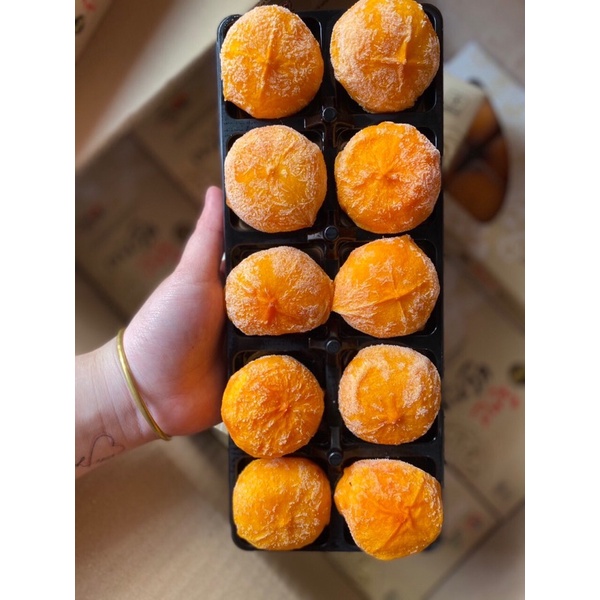 Hồng dẻo Hàn Quốc 1 hộp 6 trái to vip hàng chính ngạch siêu ngon