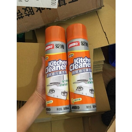Chai Xịt Tẩy Rửa Nhà Bếp Đa Năng Kitchen Cleaner 500ml Siêu Tiện Lợi 0043