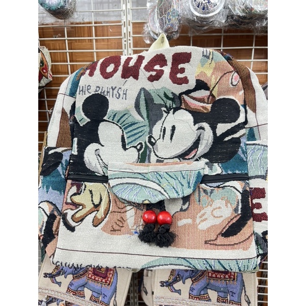 Ba Lô Thổ Cẩm hàng sẵn ship size 30cm x 40cm