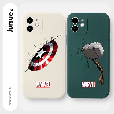 Ốp lưng JURSUE mềm chống sốc hình độc lạ ngầu Cho iPhone 17 16 15 14 13 12 11 Pro Max SE 2020 X XR XS ip 8 7 Plus Y2707