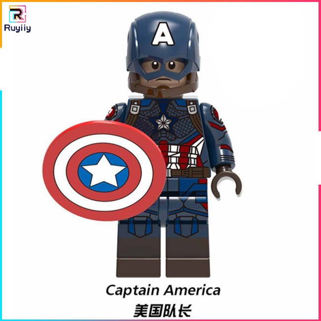 Mô Hình Lắp Ráp Nhân Vật Siêu Anh Hùng Marvel RU3