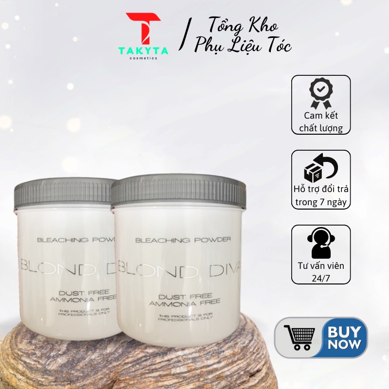 [Hàng Chính Hãng] BỘT TẨY TÓC CAO CẤP 500G BLOND DIVA