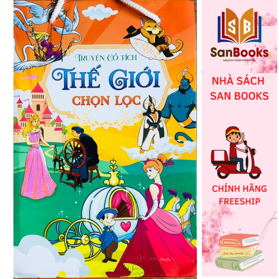 Sách - Truyện Cổ Tích Thế Giới Chọn Lọc - Combo 8 cuốn