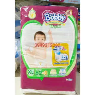 Tã quần Bobby M76, L68, XL62, XXL56