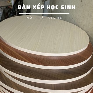Mặt bàn tròn mdf công nghiệp dày 17mm