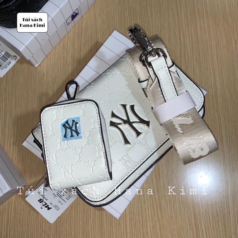 Túi đeo chéo MLB dáng hộp chữ nhật