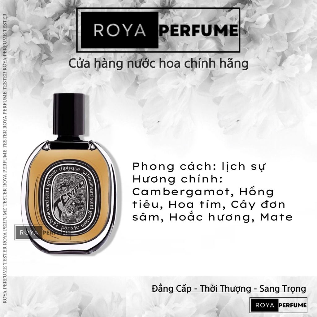 -𝑹𝑶𝑱𝑨- Nước hoa Diptyque Tempo -𝑹𝑶𝑱𝑨-