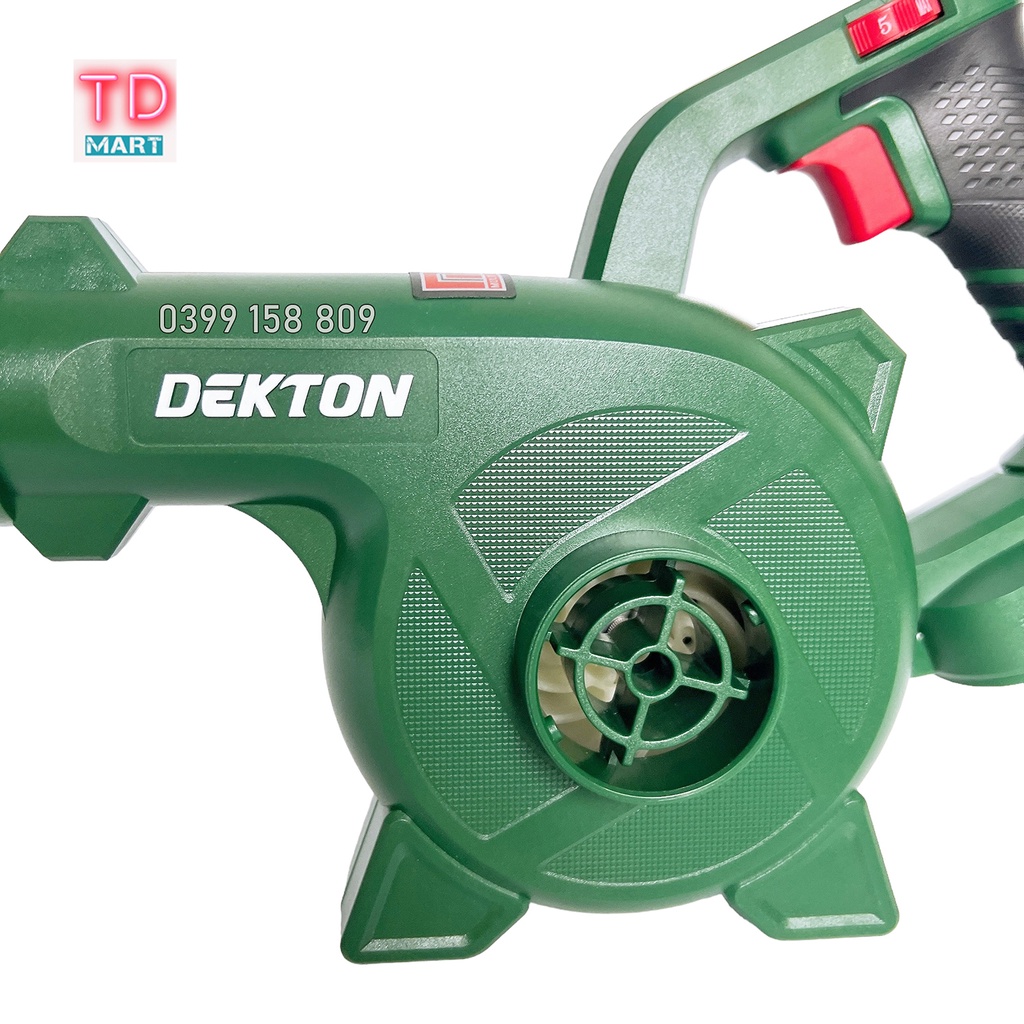 MÁY HÚT THỔI BỤI PIN SỬ DỤNG CHÂN PIN PHỔ THÔNG DEKTON M21-TB01