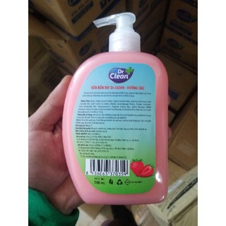 (Combo 5 Chai) Nước rửa tay Dr. Clean 500ml