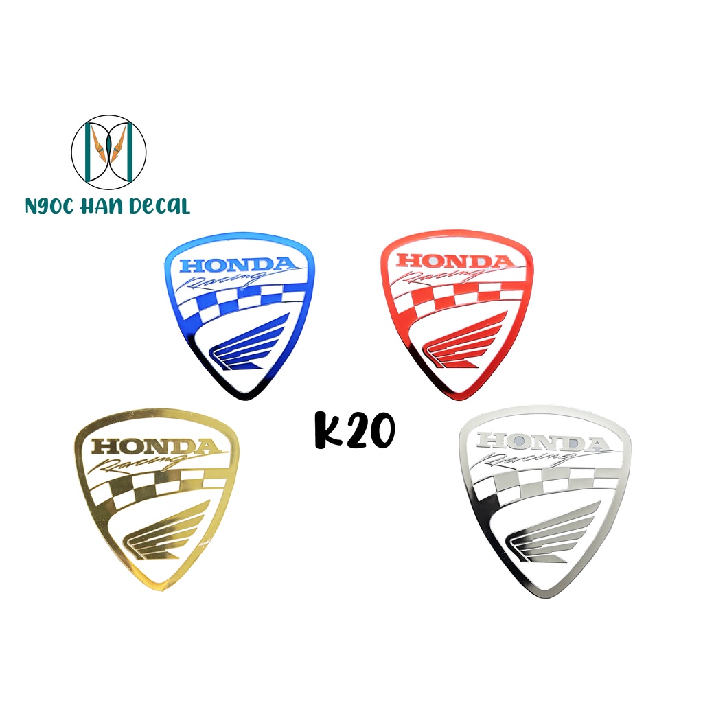 Tem Nổi L:ogo HONDA RACING