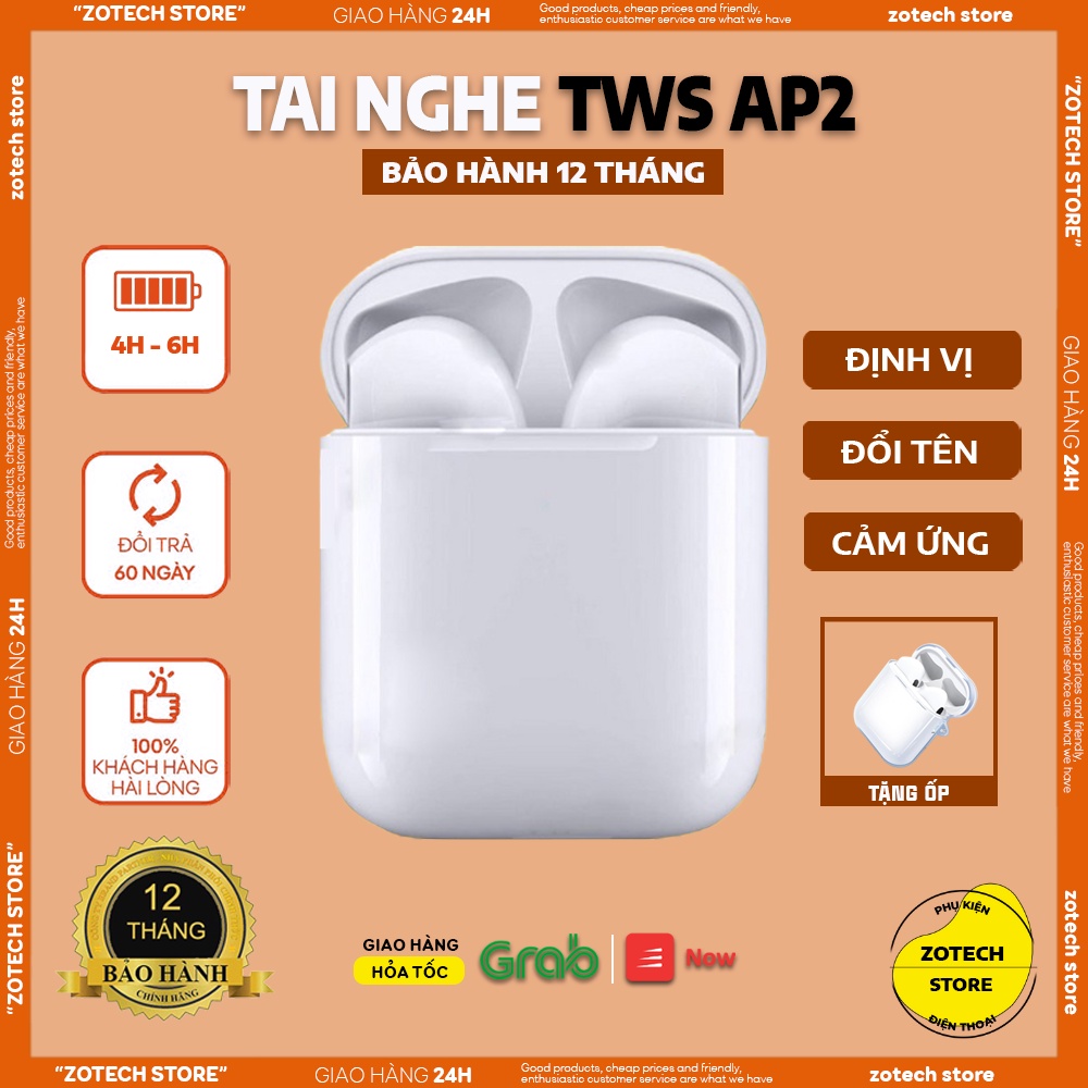 Tai nghe Gaming AlP2 Không Dây Full Chức Năng Pin Trâu 4-6h, Định Vị, Đổi Tên, Dùng Cho Tất Cả Dòng Máy