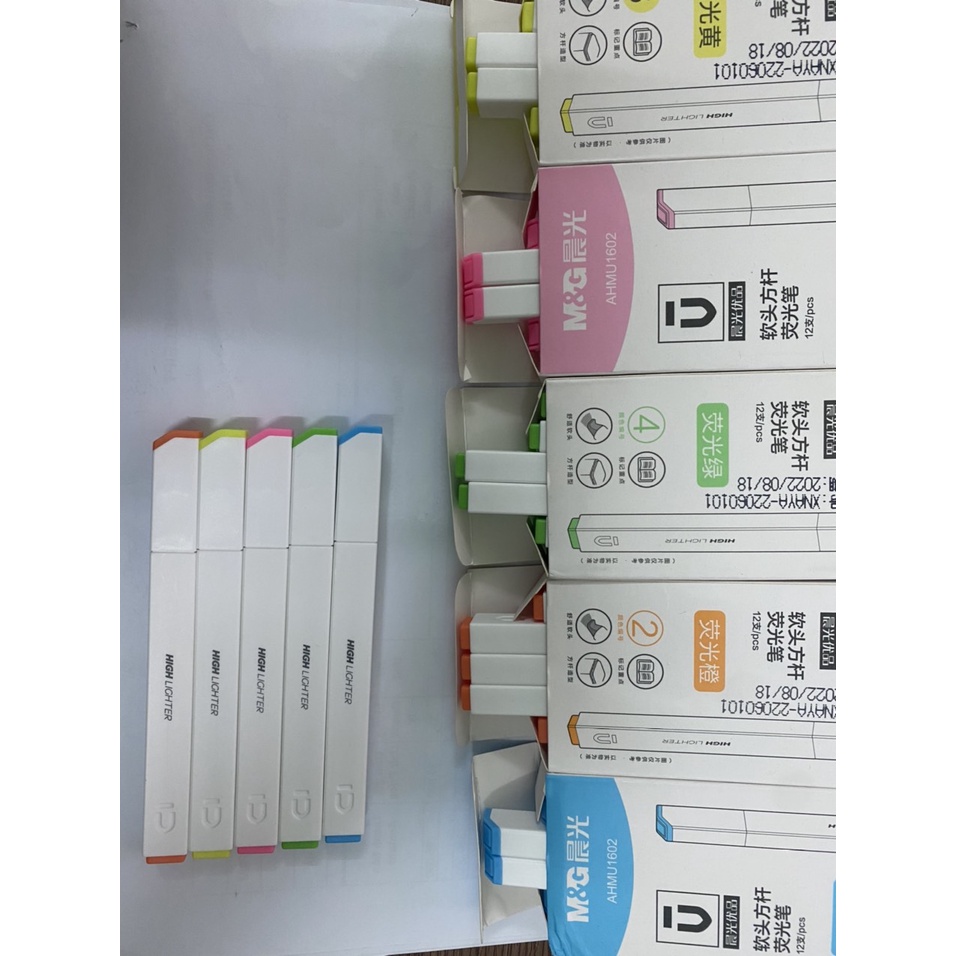 BÚT DẠ QUANG CAO CẤP M&amp;G 1602 CÂY DẸT SIÊU SANG XỊN MỊN