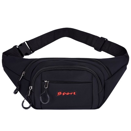 Túi Đeo Chéo Unisex Phù Hợp Cả Nam Và Nữ, Túi Bao Tử Mini Vải Canvas Phong Cách Streetwear Đường Phố