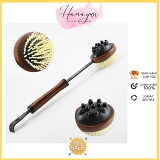 Cây massage đầu 3 chức năng ,massage body, gãi lưng dài 38cm