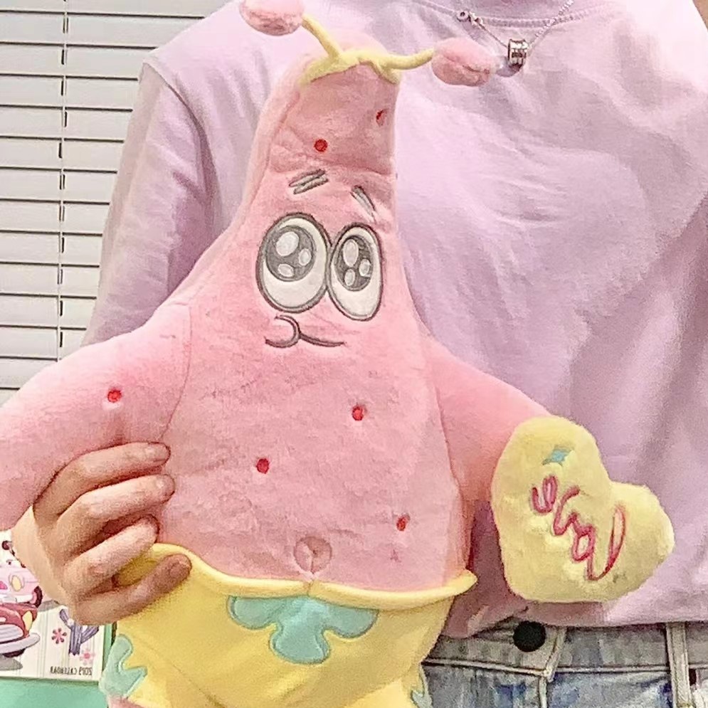 1ag Thú Nhồi Bông Hình SpongeBob SquarePants Dễ Thương Trang Trí Nhà Cửa