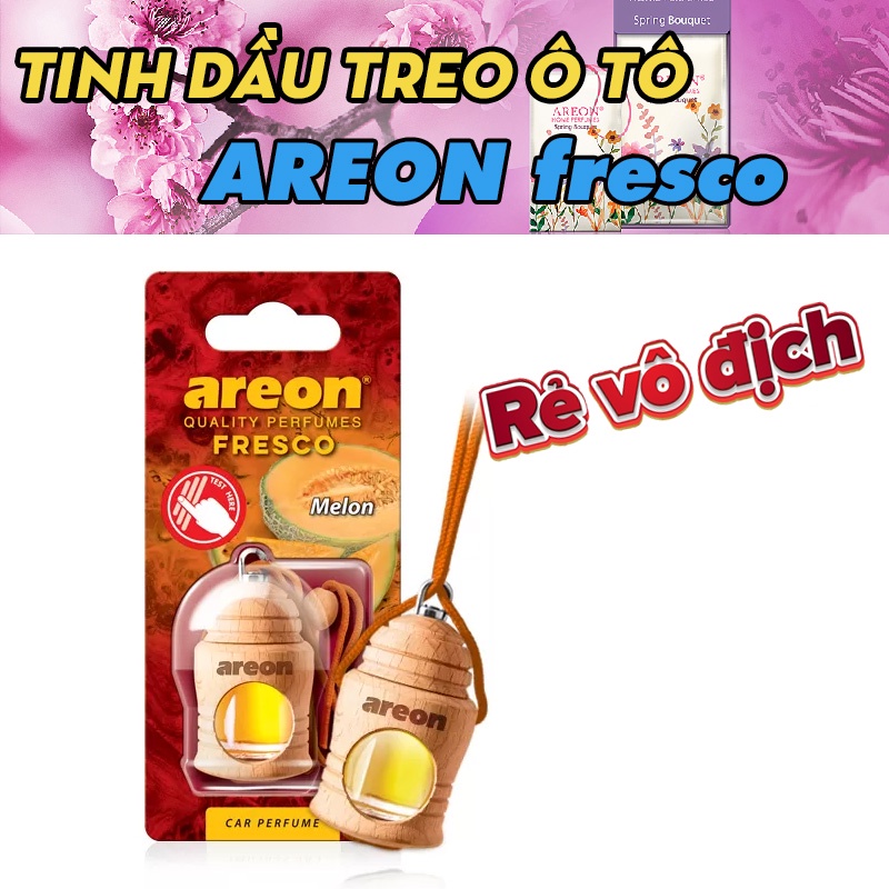 Tinh dầu thơm treo xe ô tô Areon Bulgari