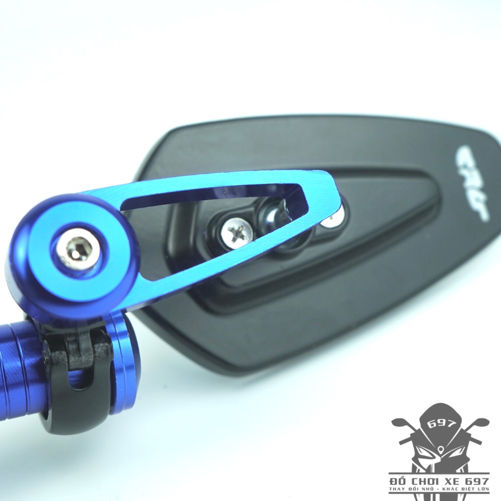 Gương chiếu hậu CRG chân 744 full nhôm. Chính hãng CRG