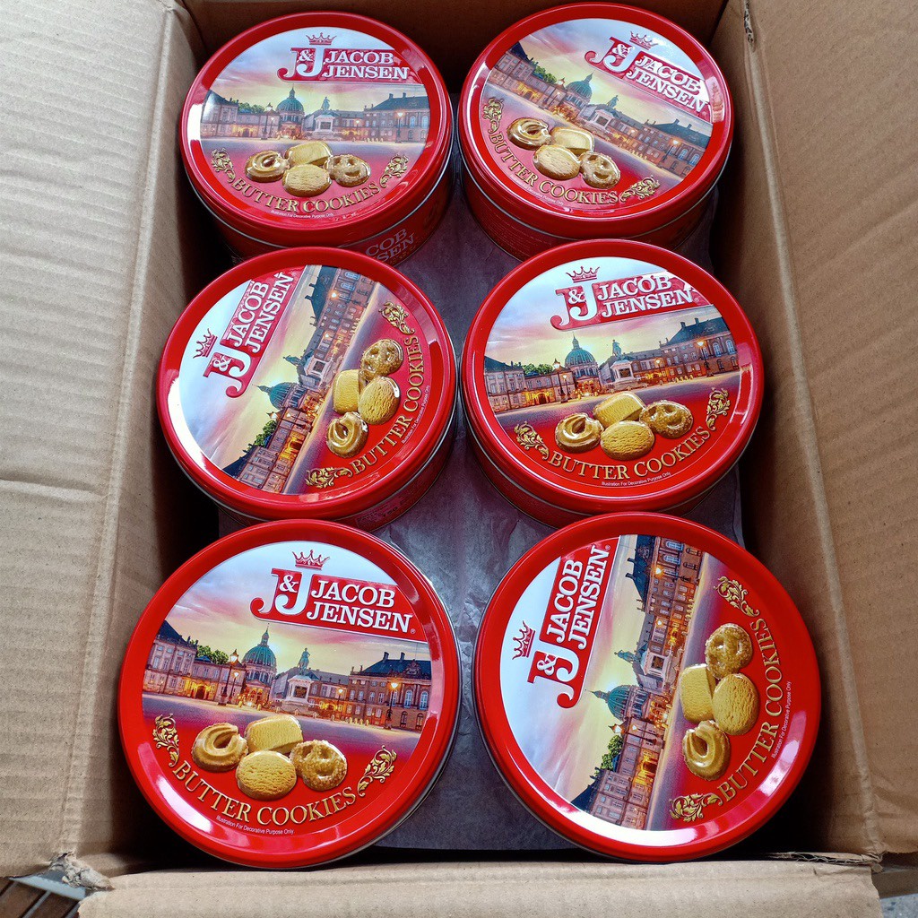 Bánh Quy Bơ Jacob & Jensen Hộp Thiếc 114g