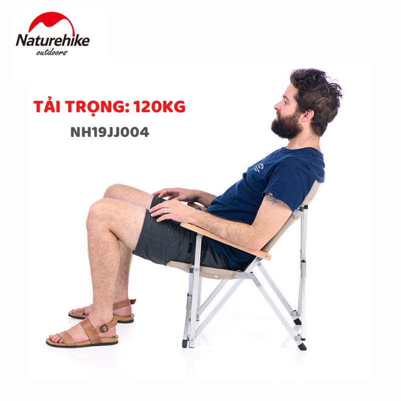 GHẾ GẤP DÃ NGOẠI, PICNIC NATUREHIKE NH19JJ004