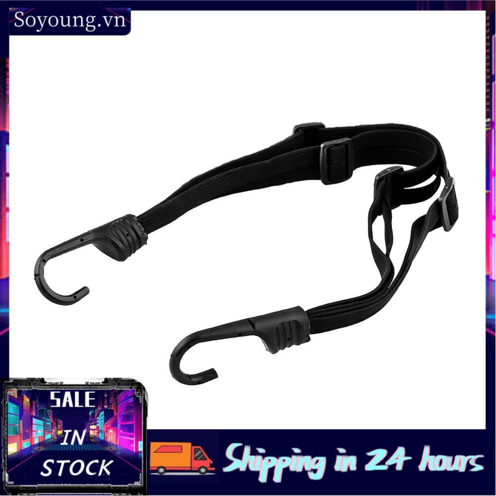 Soyoung Motorcycle Luggage Rope Retractable Universal Helmet Hook Elastic for Bicycle Motorbike