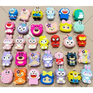 Túi đeo chéo mini silicon - thiết kế hoạt hình siêu cute | thời trang cho bé