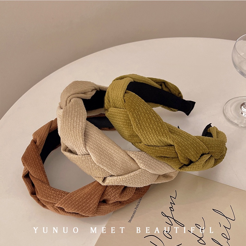 Cài Tóc Sợi Bện Phong Cách Hàn Quốc Mới 2023