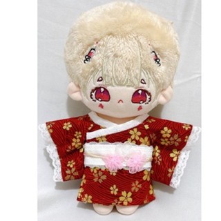 Outfit doll kimono hoa (.20cm,20cm body ú)