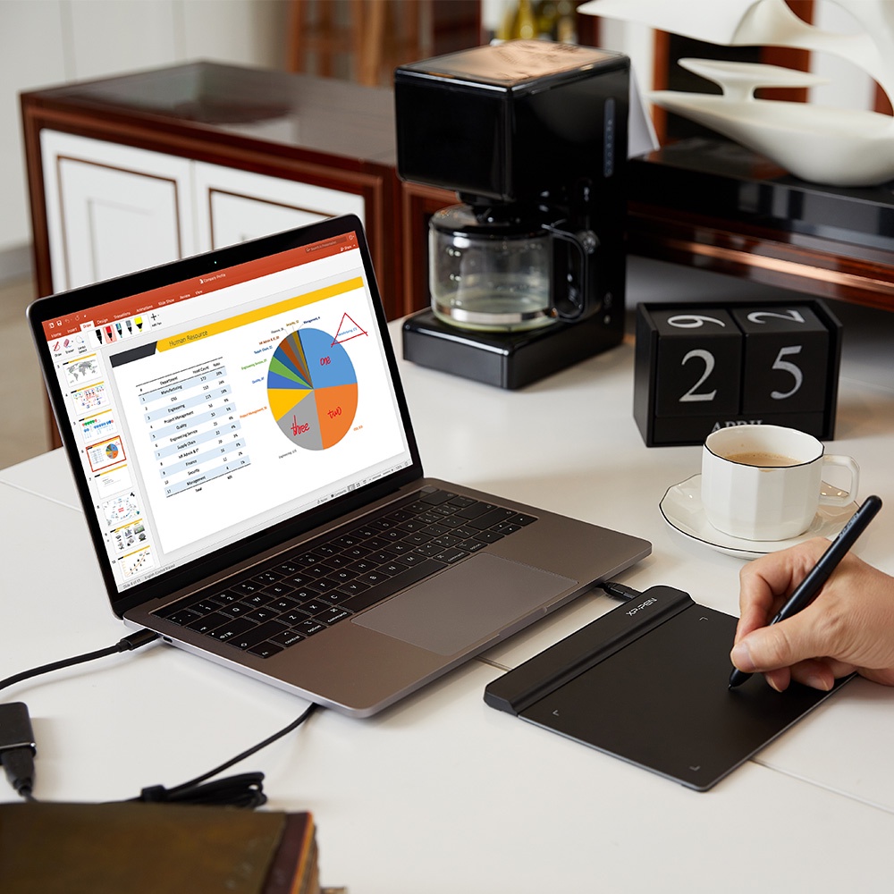 Bút Chì Vẽ Đồ Họa xppen star g640 osu 6x4 inch Cảm Ứng Áp Suất rev