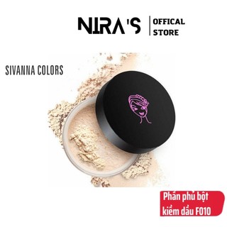 (Mịn, kiềm dầu)Phấn phủ bột Sivanna Loose Powder Thái Lan F010