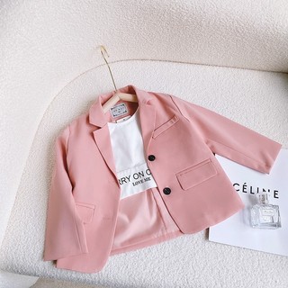 Áo Vest Blazer cho bé gái 2 lớp xinh xắn