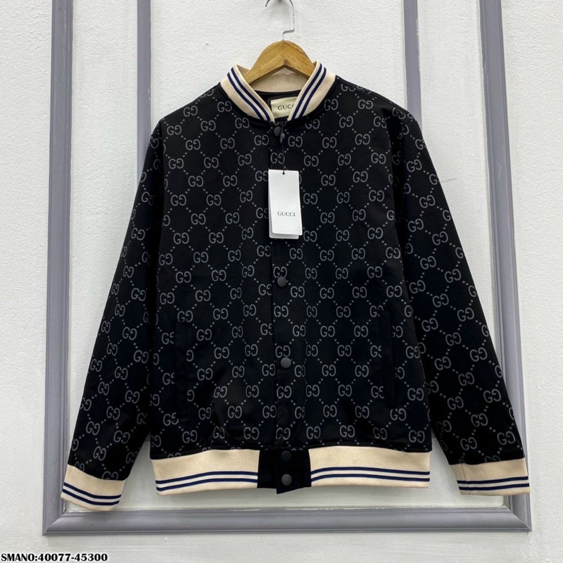 Áo Bomber Gucci, áo khoác gc chất dày dặn hottrend