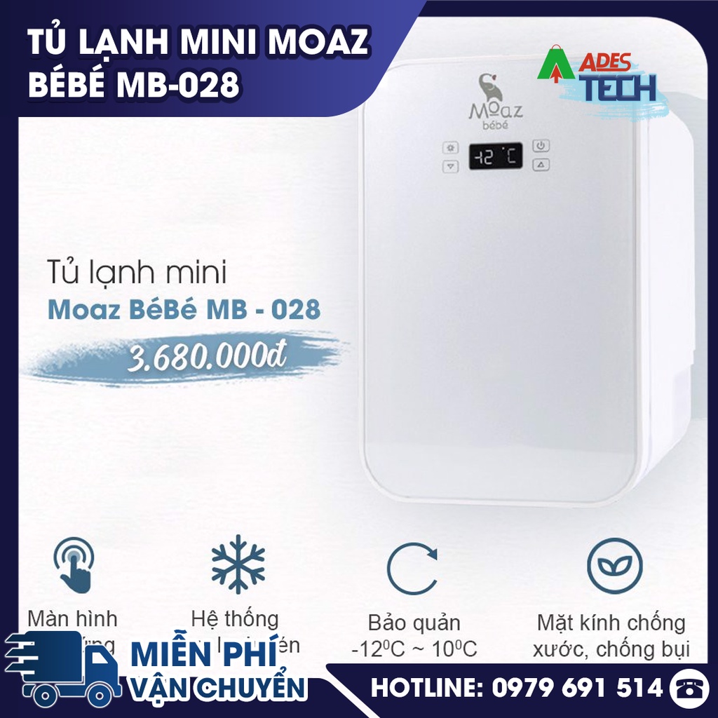 Tủ Lạnh mini MOAZ BÉBÉ MB-028 - Bảo hành 1 năm
