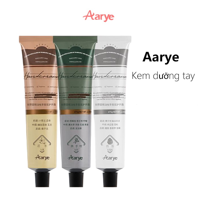 Kem Dưỡng Da Tay Aarye Annoya Hương Thơm Cao Cấp Dưỡng Ẩm Làm Trắng Da Không Gây Nhờn Có Thể Sử Dụng Cho Mùa
