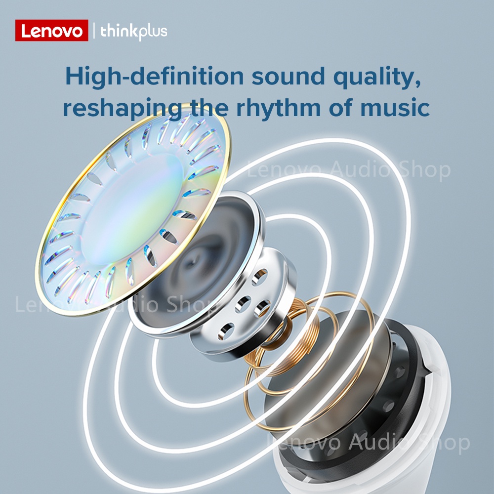 Tai Nghe Bluetooth Lenovo LP40 Kèm Mic Thoại