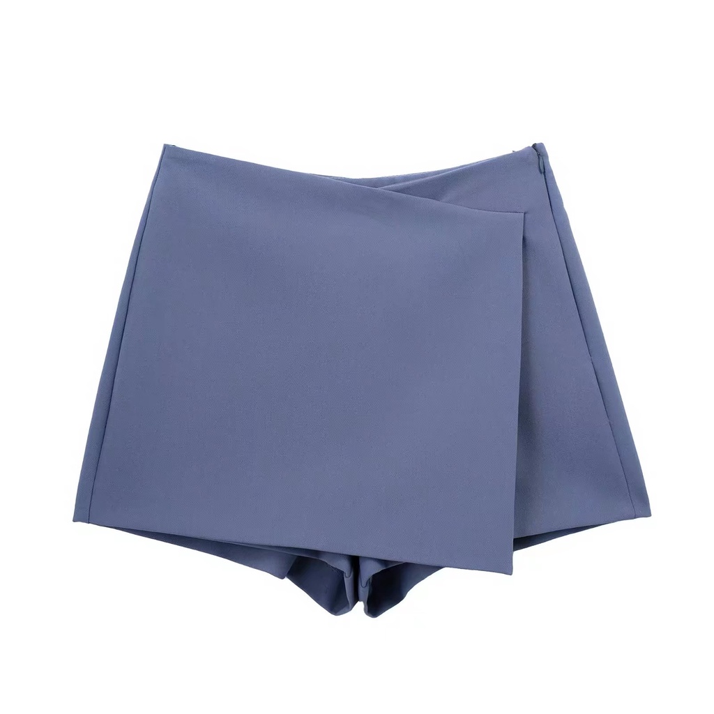 Quần váy UIBEY 7465 lưng cao màu sắc đơn giản thời trang