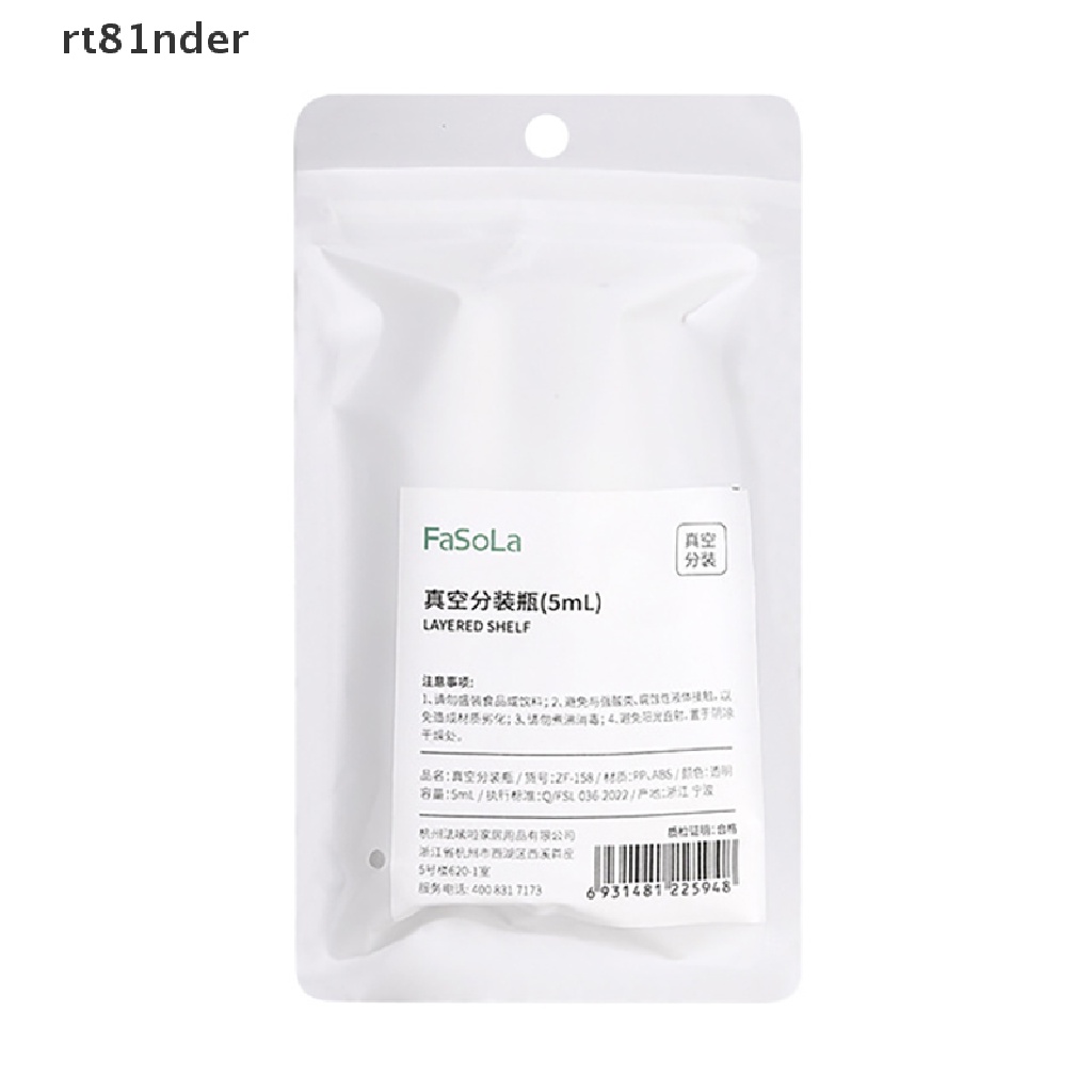 Lọ Rỗng 5ML Đựng Dung Dịch Hút Chân Không Kích Thước Nhỏ Gọn Có Thể Nạp Đầy n