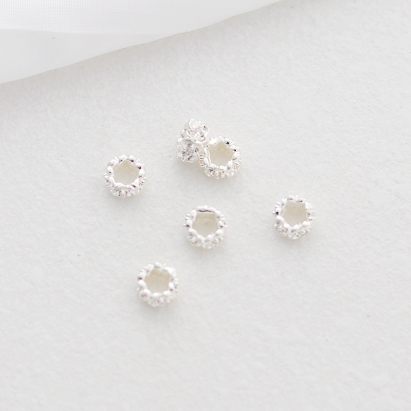 Chuỗi Hạt Bằng Đồng Mạ Vàng 14K diy Nhiều Màu Sắc Để Xỏ Vòng Tay / Dây Chuyền