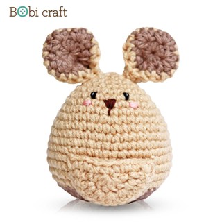 Thú bông len Bobicraft - Kangaroo Karu lục lạc - Đồ chơi an toàn Quà tặng bé