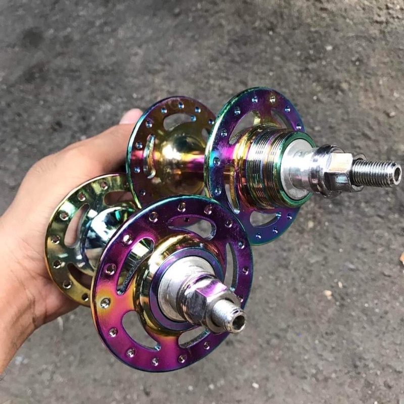 ĐÙM HUB FIXEDGEAR SUNSHINE 32H BẠC ĐẠN