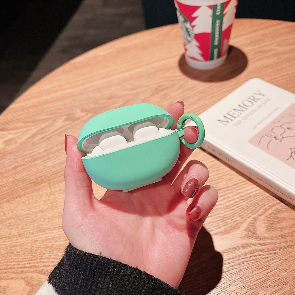 Vỏ Bảo Vệ Hộp Sạc Tai Nghe Bluetooth Không Dây Lenovo LP5 TWS Bằng Silicon Mềm Màu Trơn