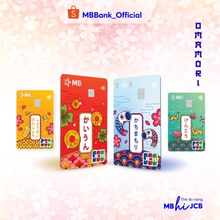 Toàn quốc [Evoucher& Dịch vụ] Dịch vụ phát hành thẻ MB Hi Collection - Bộ sưu tập Omamori