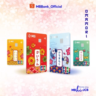 Toàn quốc [Evoucher& Dịch vụ] Dịch vụ phát hành thẻ MB Hi Collection - Bộ sưu tập Omamori
