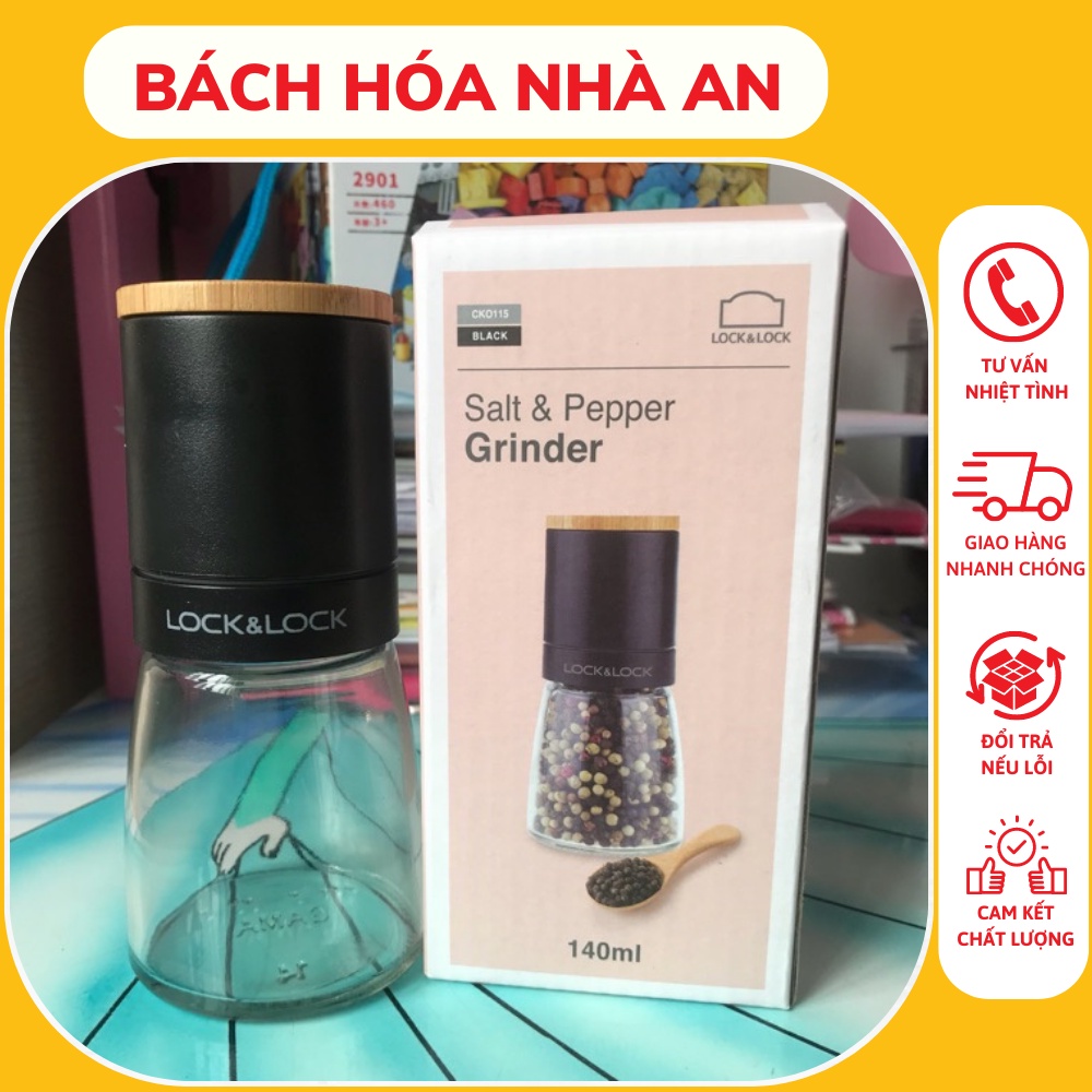Hũ xay tiêu lock&lock #CKO115