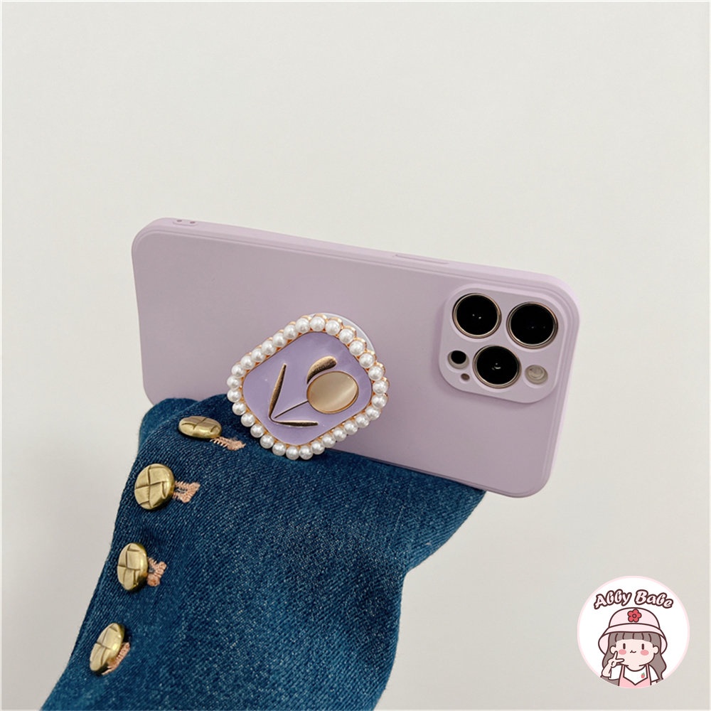 Ốp Điện Thoại TPU Mềm Chống Mồ Hôi Có Giá Đỡ Hình Hoa Tulip Cho IPhone 14 Pro Max 11 7Plus 13 12 11 Pro Max X XS