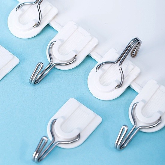 Bộ 6 Móc Treo Đồ Dán Tường Siêu Chắc