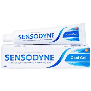 Kem đánh răng sensodyne cool gel mát lạnh, giảm ê buốt 100g