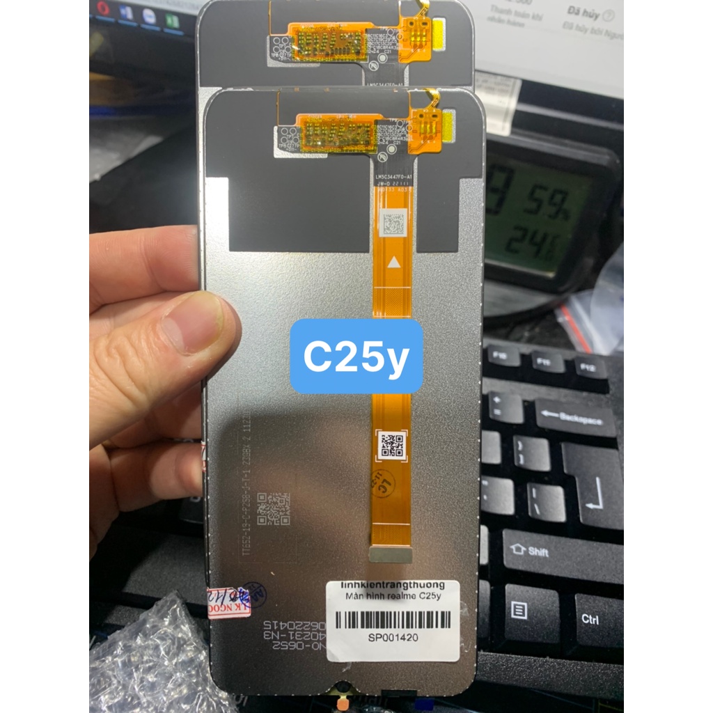 Màn hình điện thoại zin realme C25y