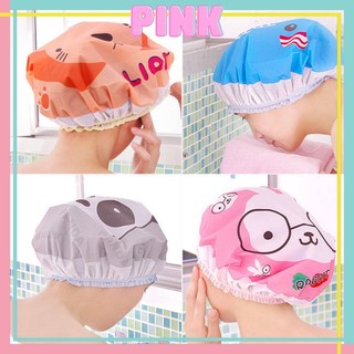 Mũ Tắm Gội Trùm Đầu Chống Nước Ướt Tóc PINKWISH